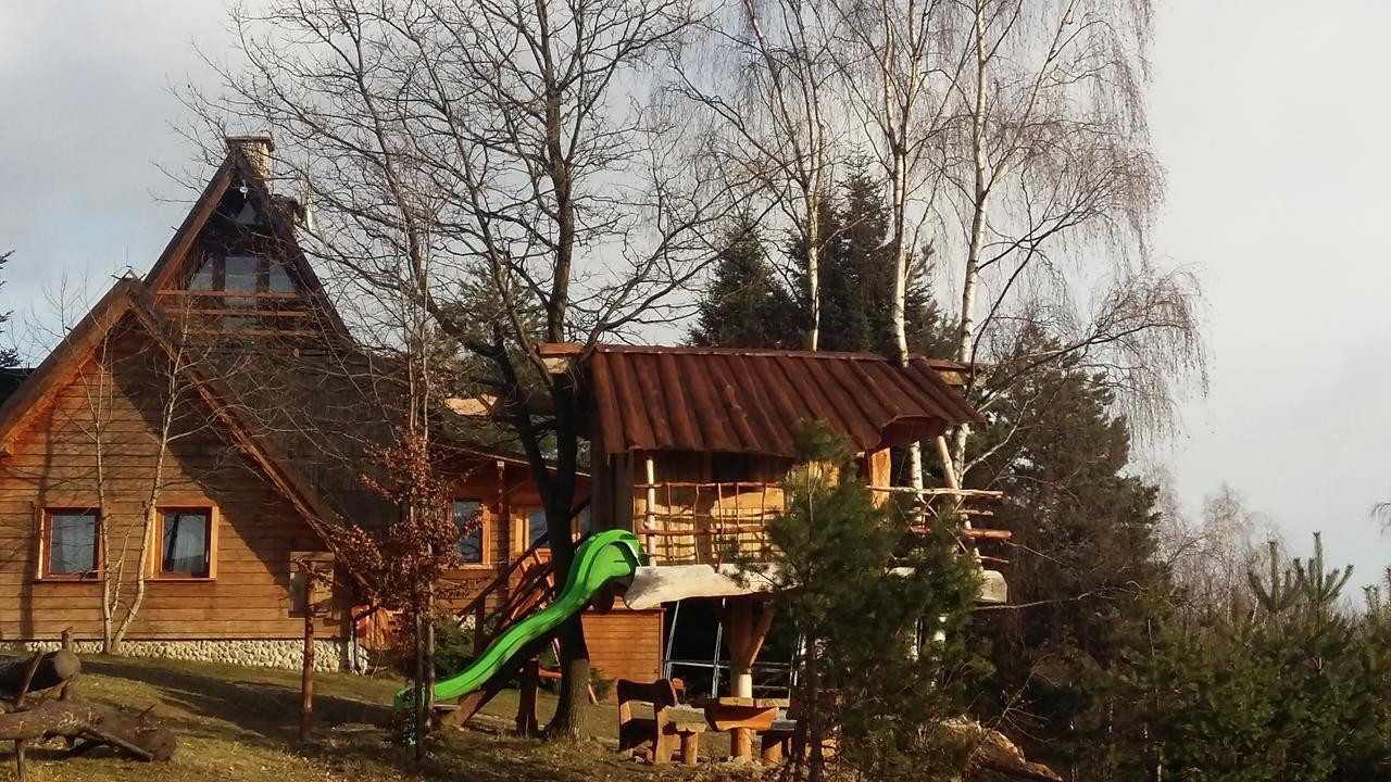 ホテル Bacowka Jamna Palesnica エクステリア 写真